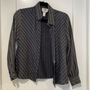 Vintage Talbots Silk Button Down
